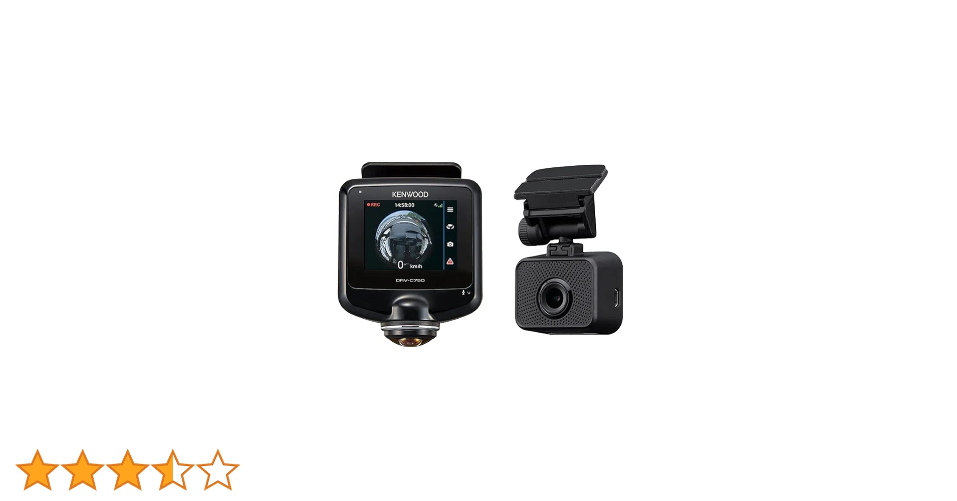KENWOOD ケンウッド 360°レコ DRV-C750 Amazon | KENWOOD(ケンウッド) 前後左右360度撮影対応ドライブ